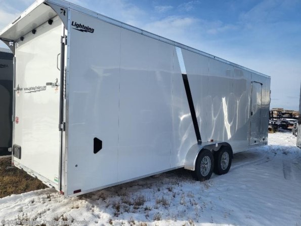 2024 Lightning Trailers LTFES Snowmobile TA 7 X 29 X 7 TALL TANDEM SNOWMOBILE/UTV TRAILER available in De Pere, WI