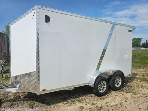 2025 Lightning Trailers LTFES714TA2 7 X 14 X 7 TALL ALUMINUM V NOSE CARGO TRAILER 7000 available in De Pere, WI