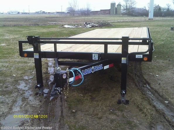 2024 Load Trail PS 102" x 24' 14000# Standard Pintle Hook Trailer available in De Pere, WI