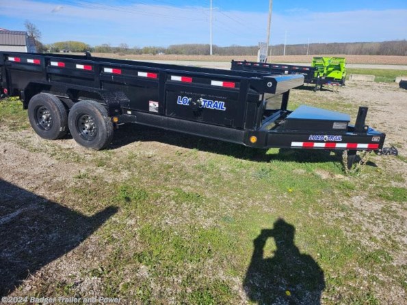 2024 Load Trail DL 83" x 16' Tandem Axle 14000# Low-Pro Dump Trailer available in De Pere, WI