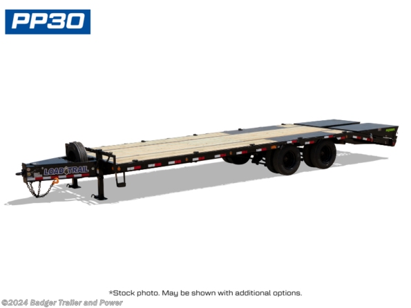 2024 Load Trail PP 102" x 30' Tandem Low-Pro Pintle Hook Trailer available in De Pere, WI
