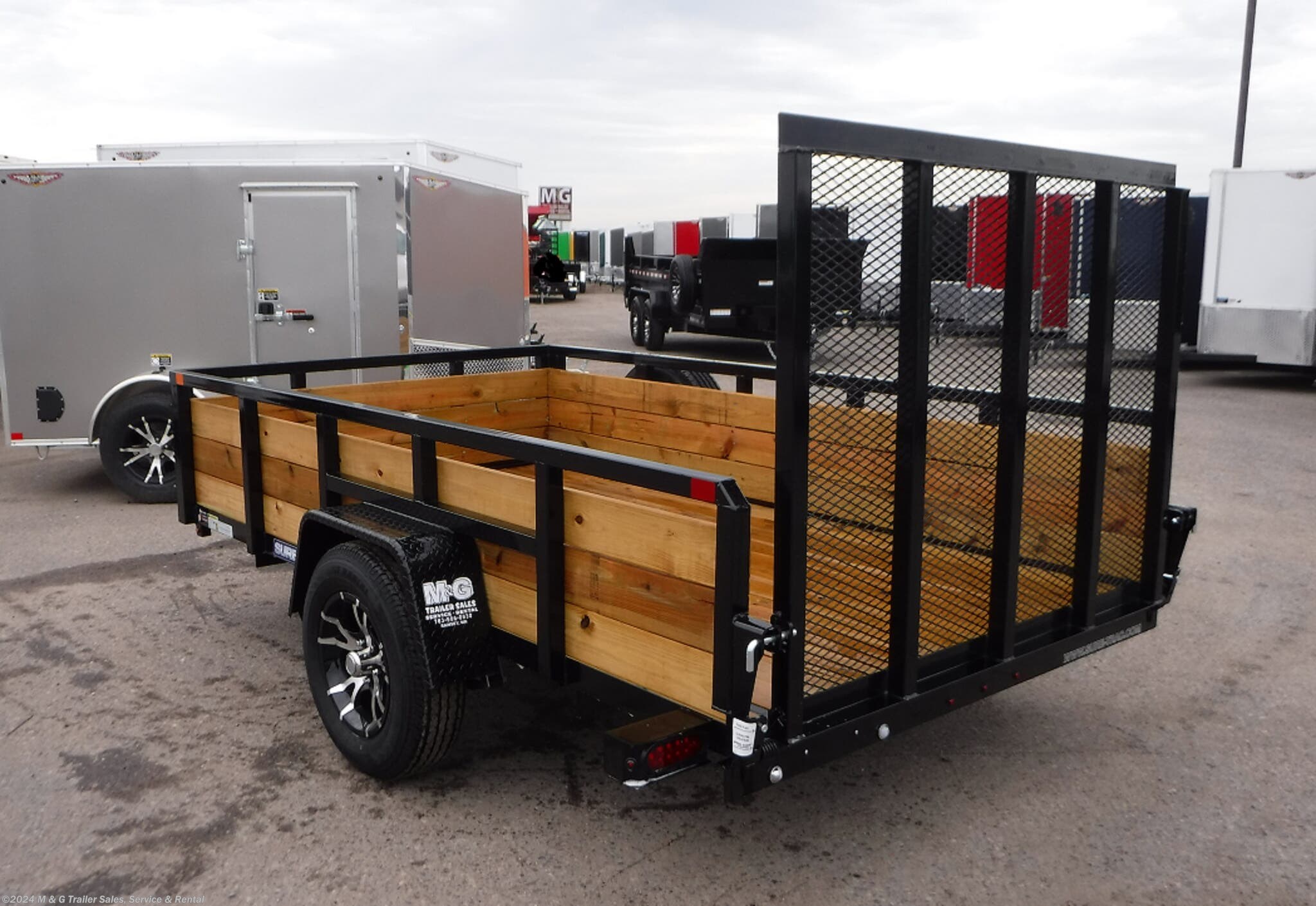 Utility Trailer - 2020 Sure-Trac 6 x 10 Three Board Utility 3k