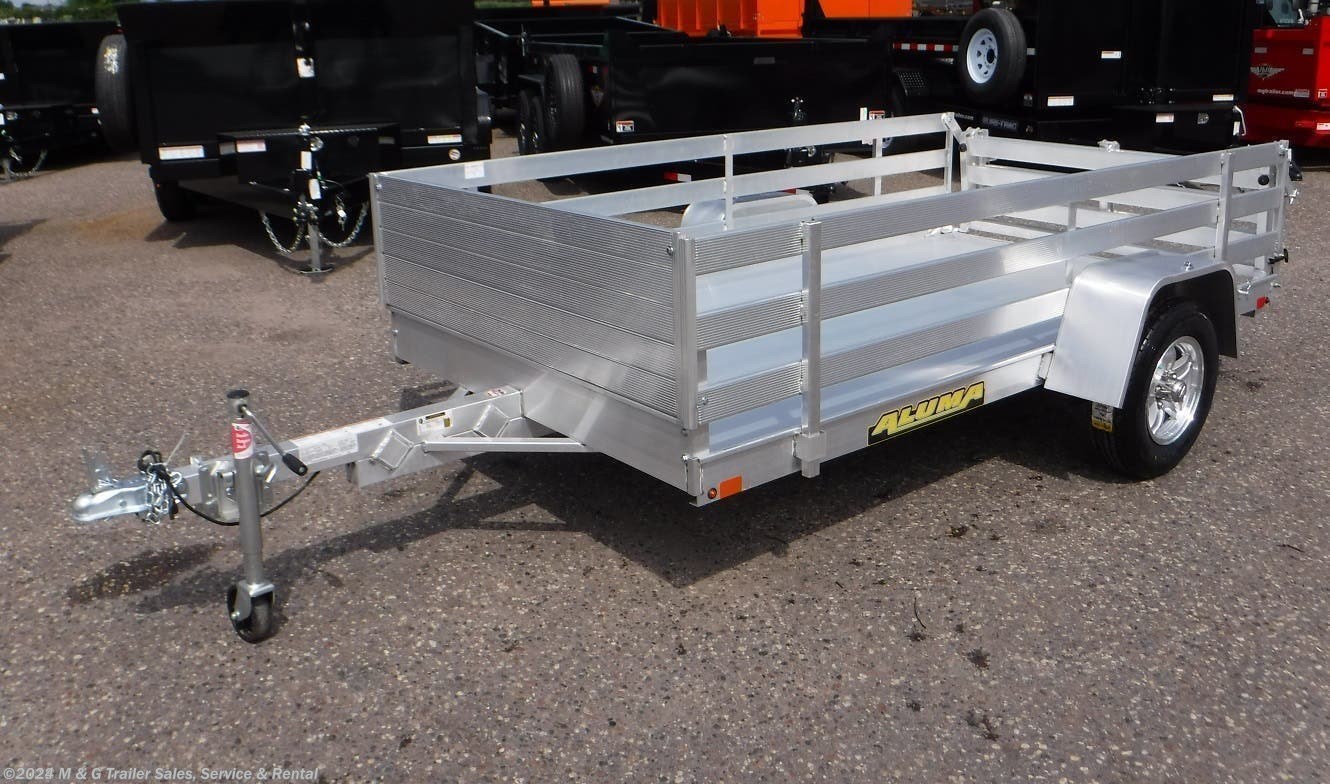 Utility Trailer - 2021 Aluma 6310 BT Aluminum Bi-Fold Tailgate Utility ...