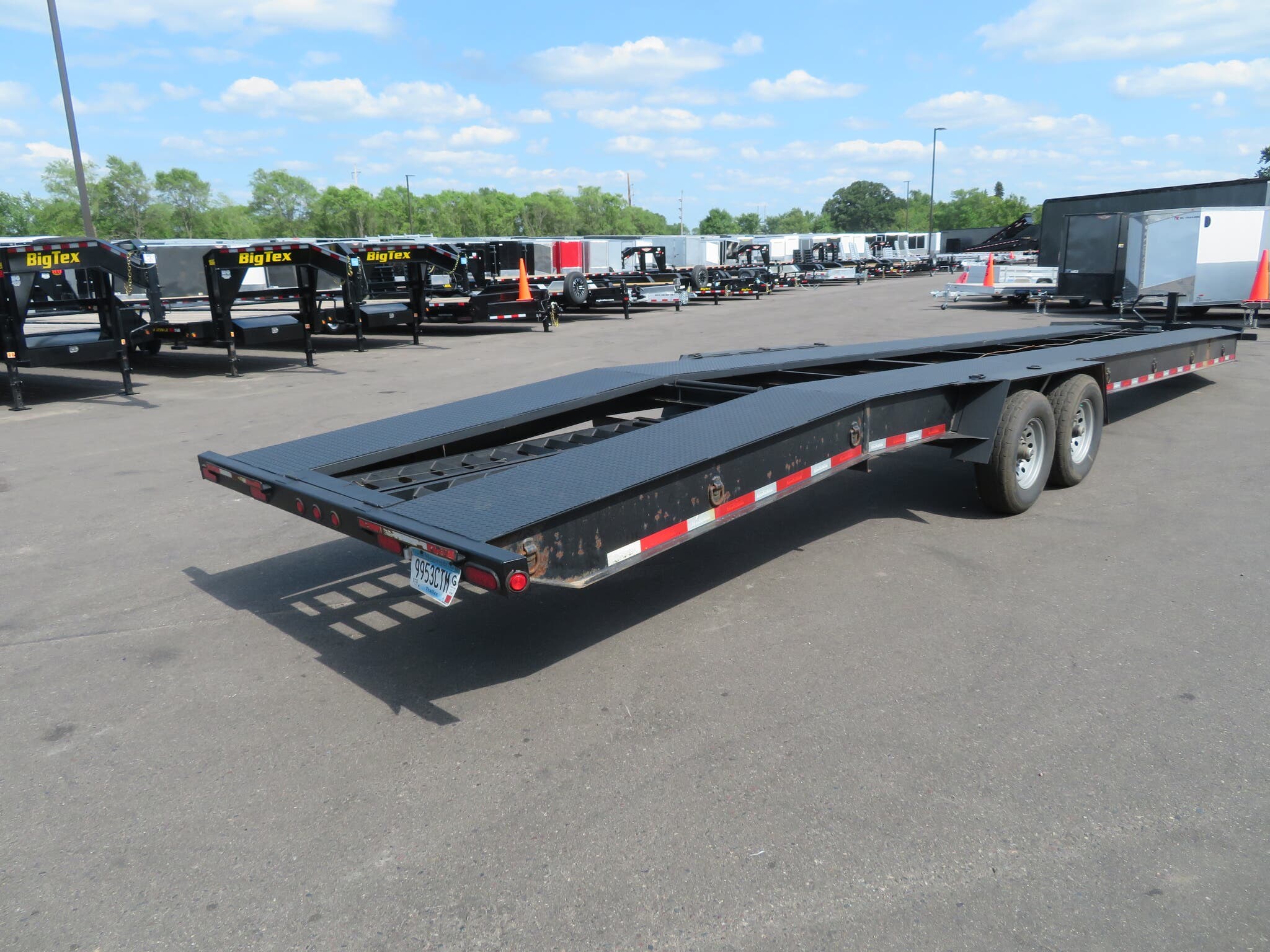 Car Hauler 2019 Appalachian 36' 2 Car Hauler TrailersUSA