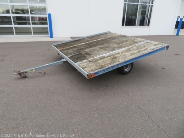 2021 Home Made 8x8 Galvanized Snowmobile/ATV Trailer available in Ramsey, MN