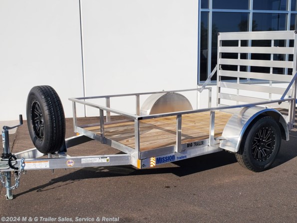 2021 Mission Trailers 60x8 Single Axle Aluminum Trailer available in Ramsey, MN