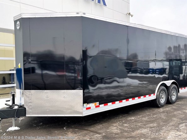 2022 Wells Cargo Heavy Duty 8.5x24 12K Car / Cargo Trailer Black available in Ramsey, MN