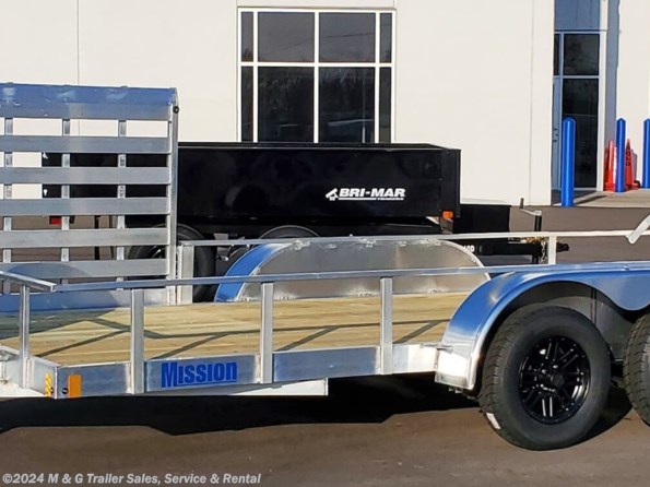 2022 Mission Trailers 78"x16'' Landscape Utility Trailer - Scratch & Den available in Ramsey, MN