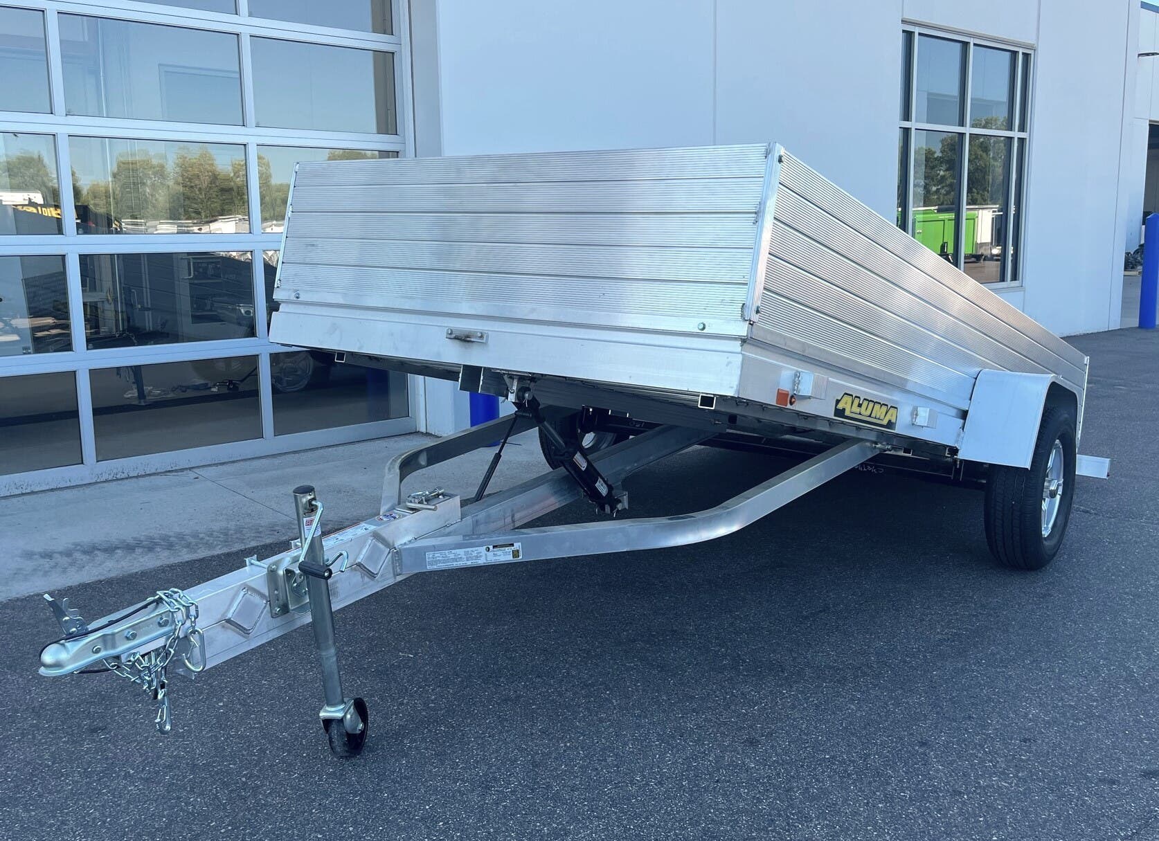 5x12 Utility Trailer for sale New Aluma 6812H TILT Aluminum Utility