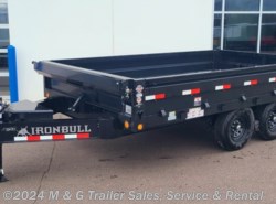 2022 IronBull 8'x14’ DeckOver Dump Trailer - Black - 14K