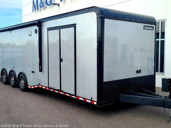 2022 Haulmark 8.5X32 Edge Race Trailer - Turbo Package - SILVER available in Ramsey, MN