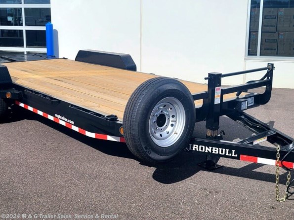 2022 IronBull 83x20 Equipment Trailer with Rampage Ramps - 14K - available in Ramsey, MN