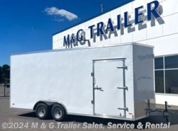2023 RC Trailers 8.5X20TA Aluminum Frame Cargo - White