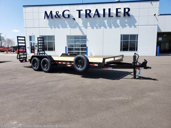 2023 H&H 82x20 (18+2) 14K Equipment Trailer available in Ramsey, MN