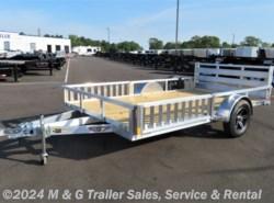 2023 H&H 82x12 Aluminum Rail Side ATV/Utility Trailer