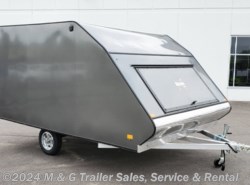 2023 Mission Trailers 8.5x12 Enclosed Deckover Snow Trailer - Charcoal