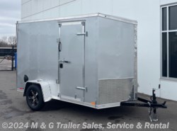 2023 RC Trailers 6x10 Enclosed Cargo W/ Sloped V - Silver