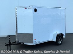 2023 RC Trailers 5x10SA Enclosed Cargo - White