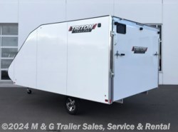 2024 Triton Trailers TC128 Enclosed Snowmobile Trailer - White