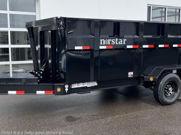 2023 Norstar DXB 83"X16' TELESCOPIC DUMP 4' HIGH SIDES 14K BLAC available in Ramsey, MN