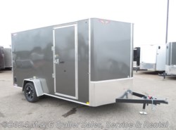 2023 H&H 7x12 Enclosed 6'6" Int Cargo - Charcoal