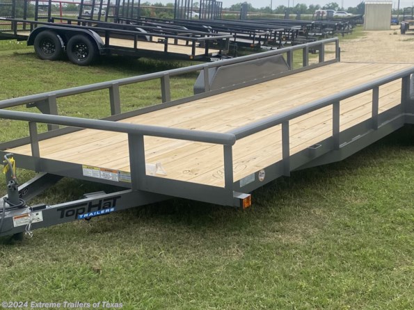 2024 Top Hat 20X83 XL Pipe Utility Trailer available in Baytown, TX