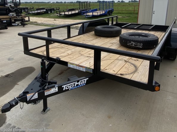 2024 Top Hat Medium Pipe Utility 16X83 Medium Pipe Utility Trailer available in Baytown, TX