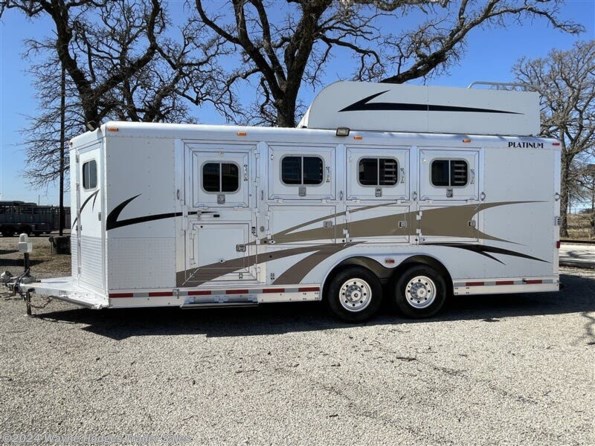 2009 Platinum Coach 4 Horse Bumper Pull available in Weatherford, TX