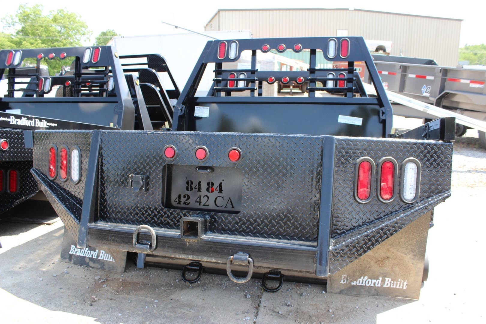 Flatbed 2019 Bradford Built BBWORKBED848442 TrailersUSA