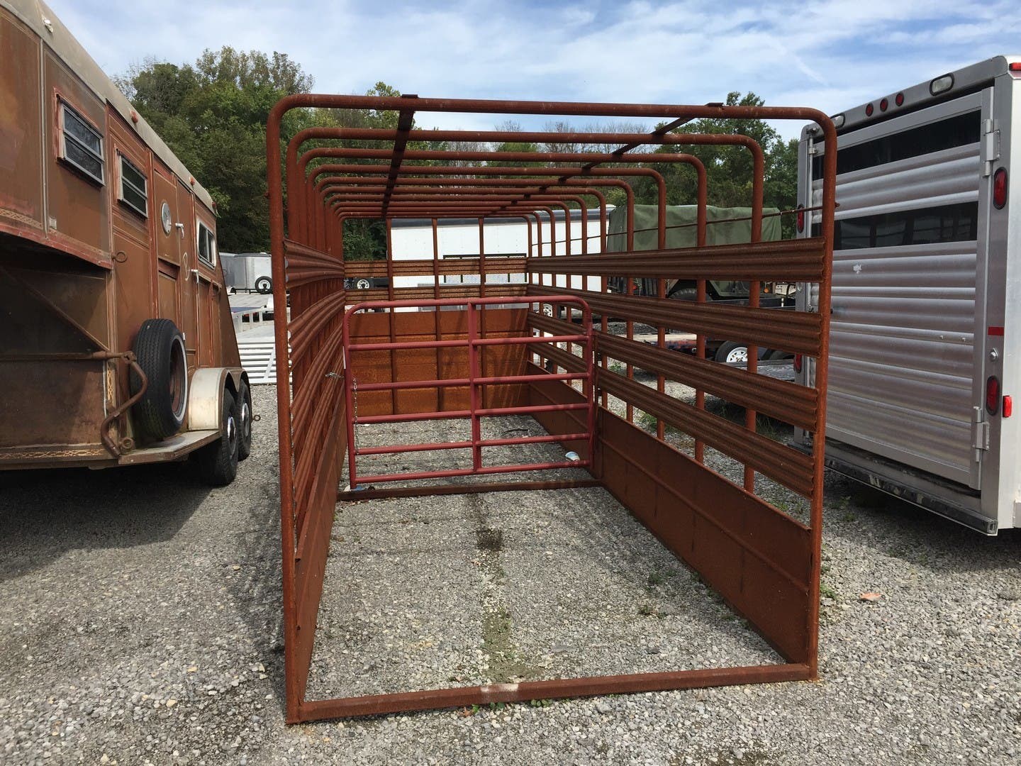 Livestock Trailer 2017 Country Blacksmith CATTLE RACK TrailersUSA