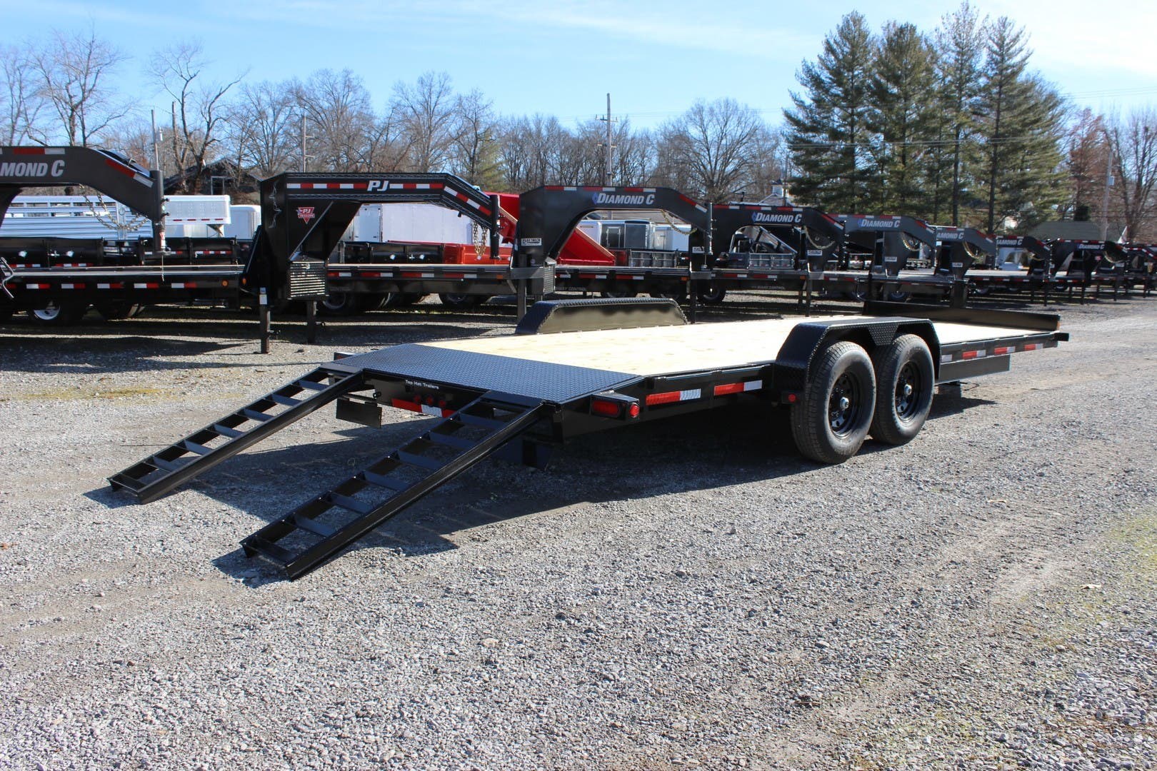 Flatbed 2020 Top Hat BE20722X83SR TrailersUSA