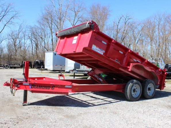 2019 Diamond C LPD207-14X82-RED available in Mount Vernon, IL