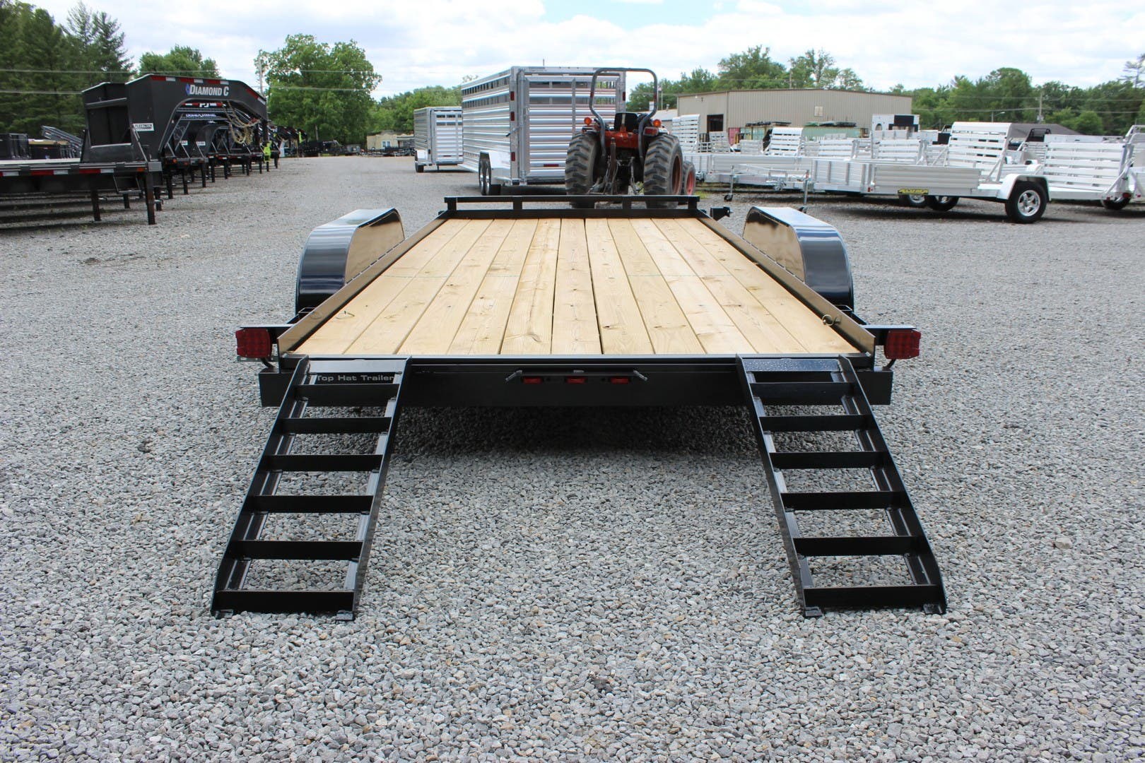 2021 Top Hat BC20316X83 7x16 Flatbed Trailer For Sale in TH07876