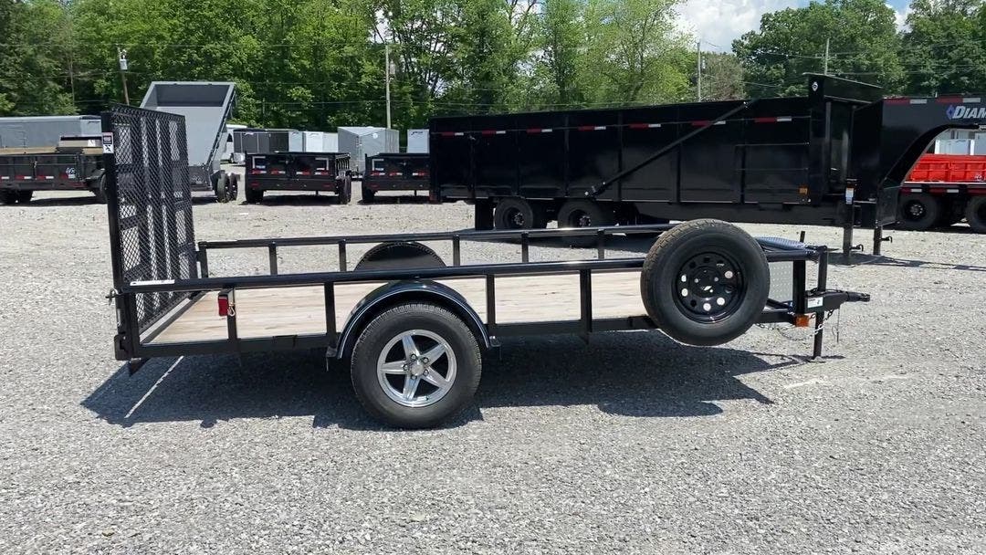 2021 Top Hat USA12X77P 6x12 Utility Trailer For Sale in TH03730