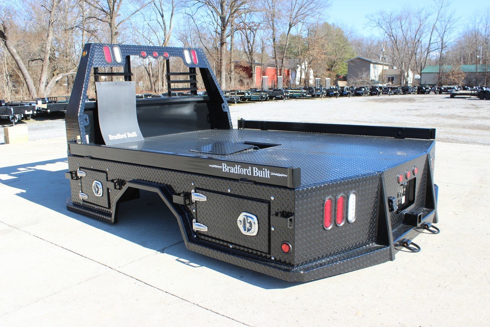 8x9 Flat Bed Body for sale | New Bradford Built BB-REGULATOR-96-112-34 ...