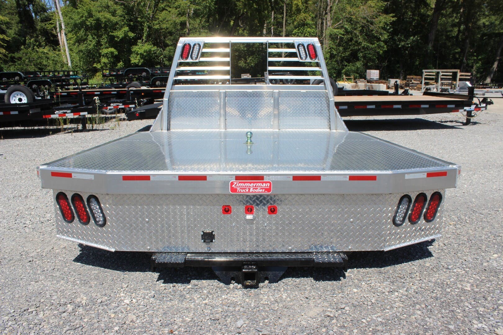 8x8 Flat Bed Body for sale New Zimmerman 6000XLWB97102 TrailersUSA