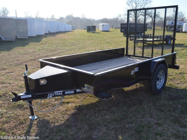 2022 Fox Trail 66x10 Solid Side Utility Trailer available in Fairland, OK
