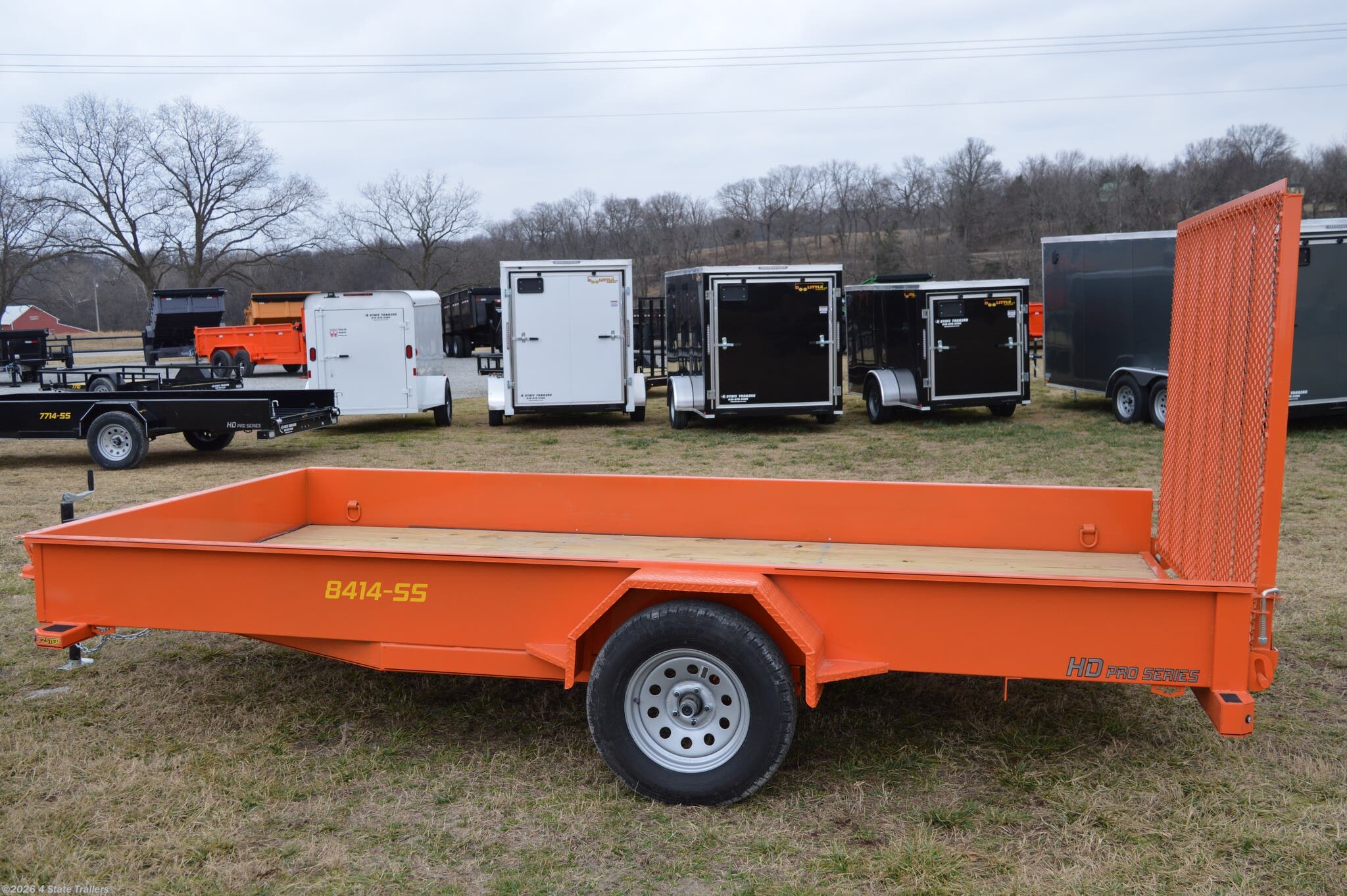 6x12 Utility Trailer for sale New Doolittle SS Series 84x14 Solid