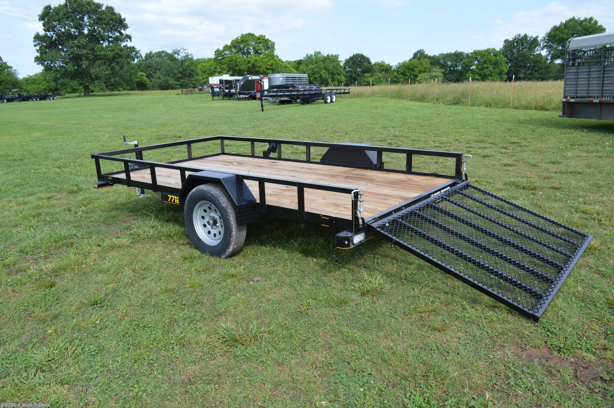 6x12 Utility Trailer for sale New Doolittle 77x12 Utility Trailer