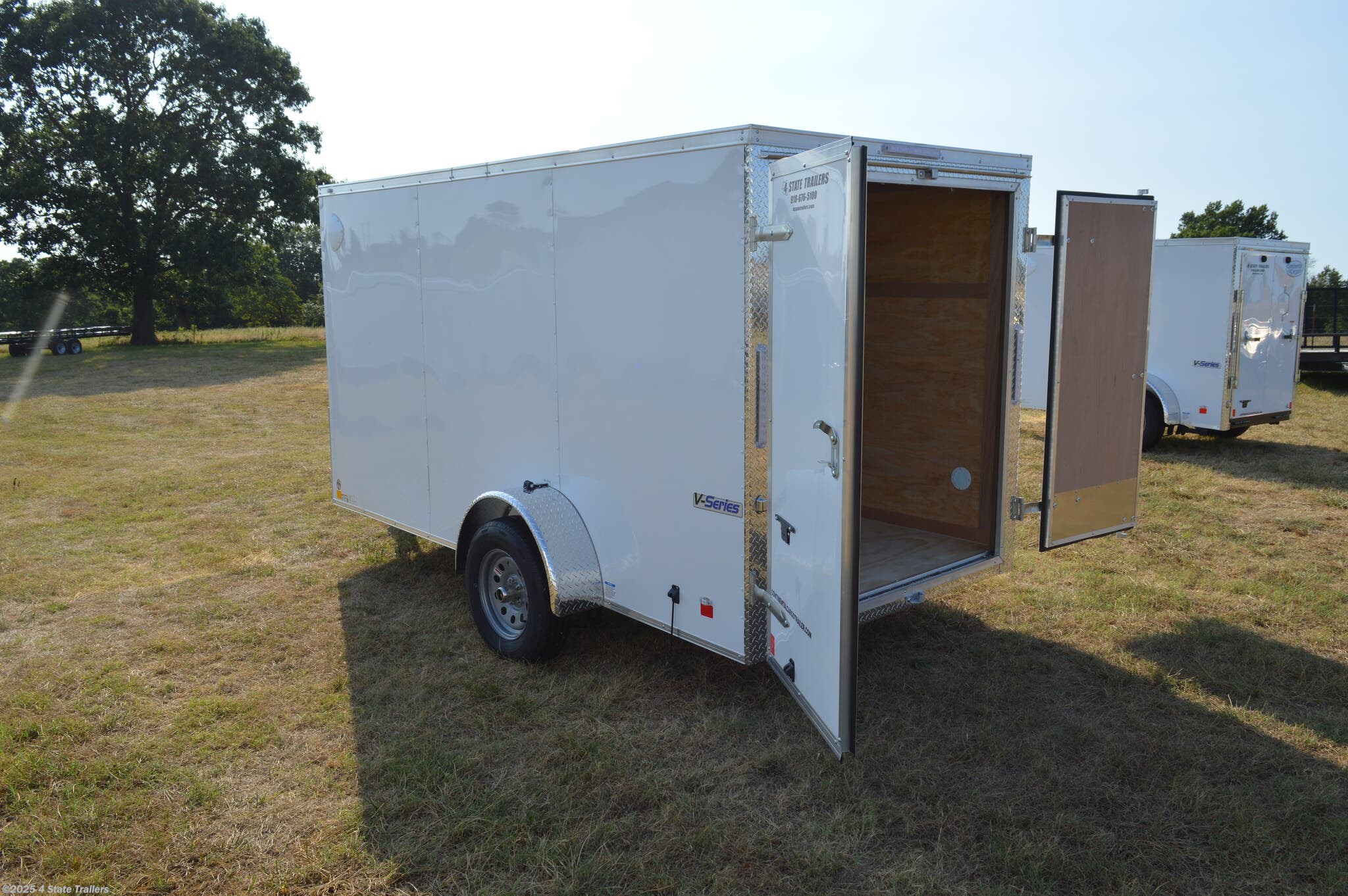 6x12 Cargo Trailer for sale New Continental Cargo VSeries 6'X12'X6