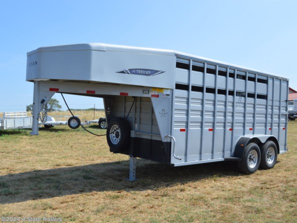 2021 Titan Trailers 6'8X16'X7' Stock Combo available in Fairland, OK