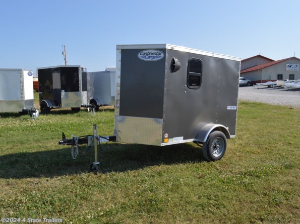 2022 Continental Cargo V-Series 4x6x4'5" CARGO/ MINITURE HORSE/SHEEP/GOAT TRAILER available in Fairland, OK