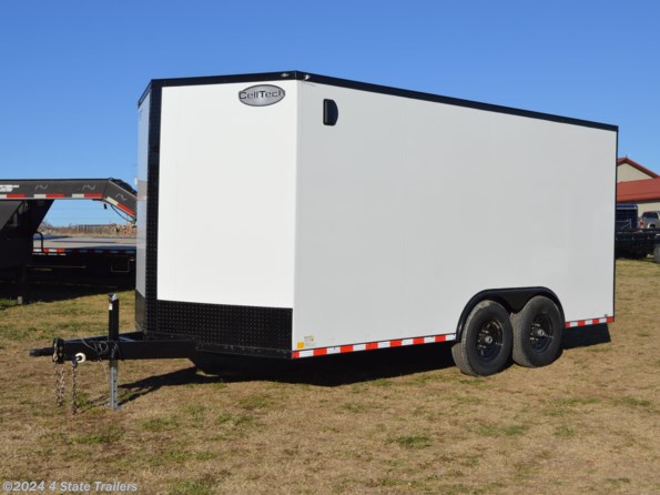 2023 CellTech Trailers 8'5"X16'X7 All Steel with Ramp Door available in Fairland, OK