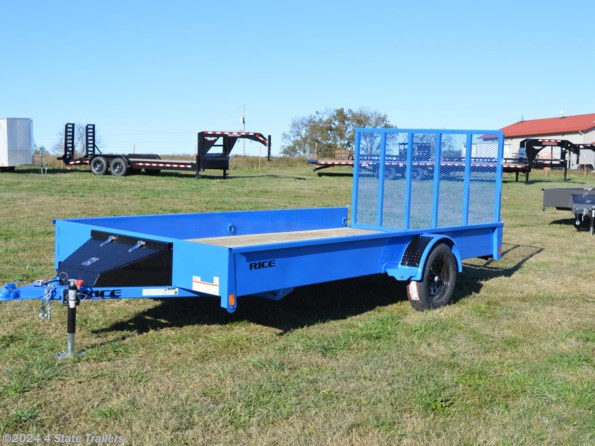 2024 Rice Trailers Single Stealth 82X14 UTILITY TRAILER available in Fairland, OK