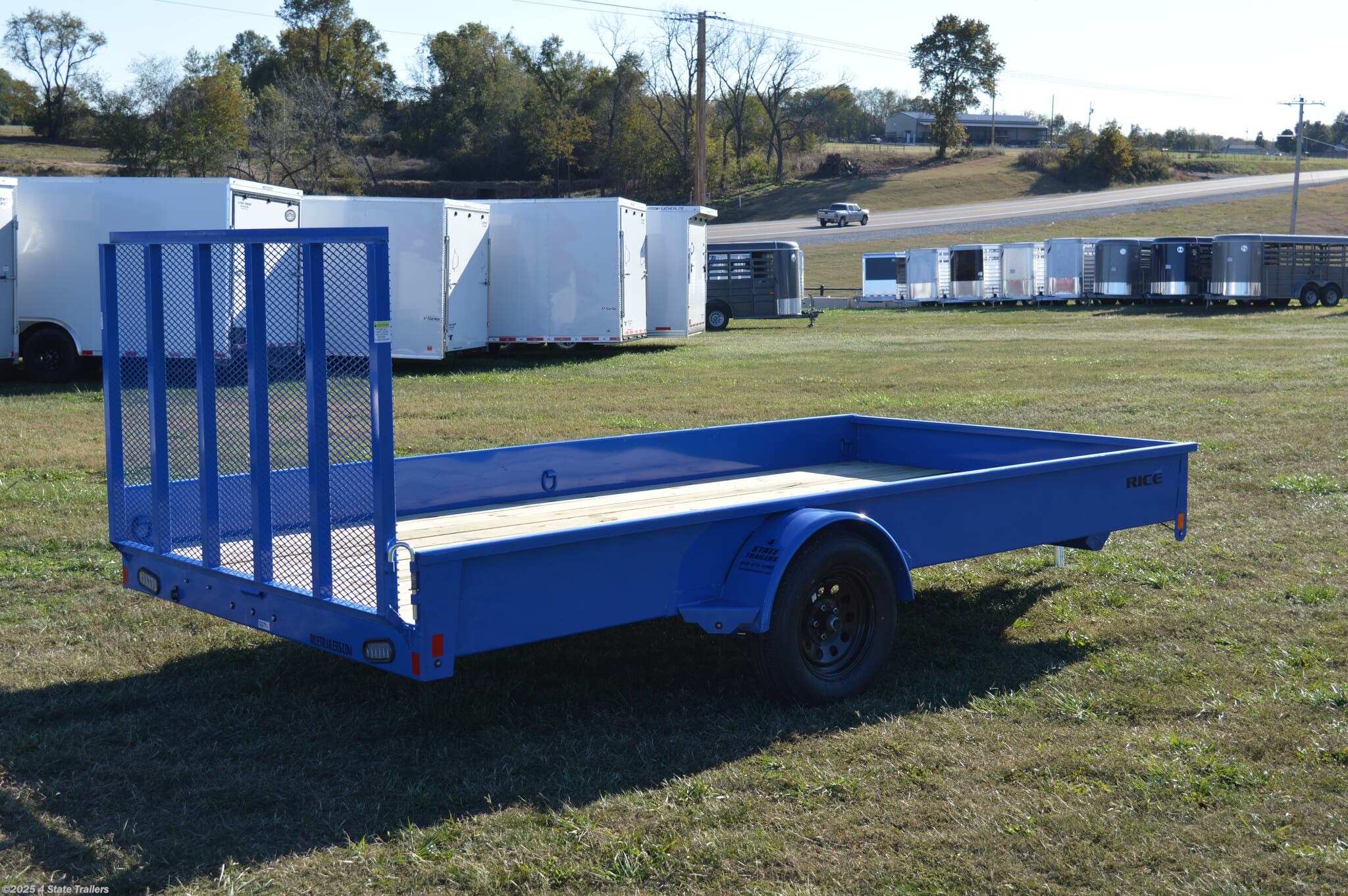 6x14 Utility Trailer for sale New Rice Trailers Single Stealth 82X14