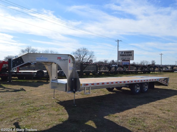 2024 Nordtek 102X25 ALL ALUMINUM DECKOVER FLATBED available in Fairland, OK