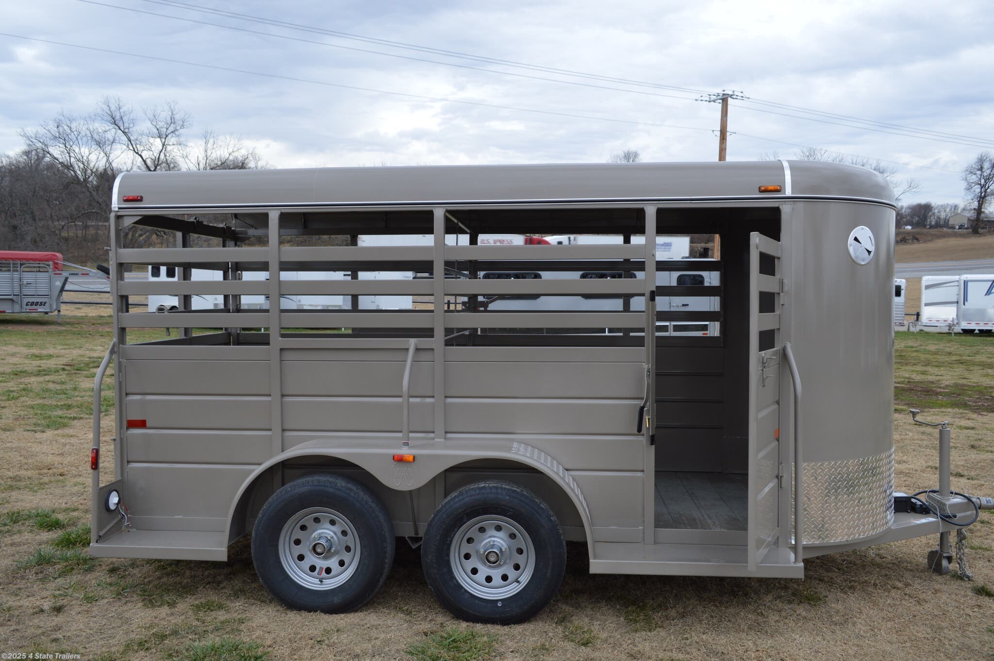 5x14 Cattle/Livestock Trailer for sale New WW Trailer ALL AROUND