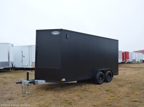 2024 CellTech Trailers 7X16X7 ALL STEEL WITH A RAMP DOOR available in Fairland, OK