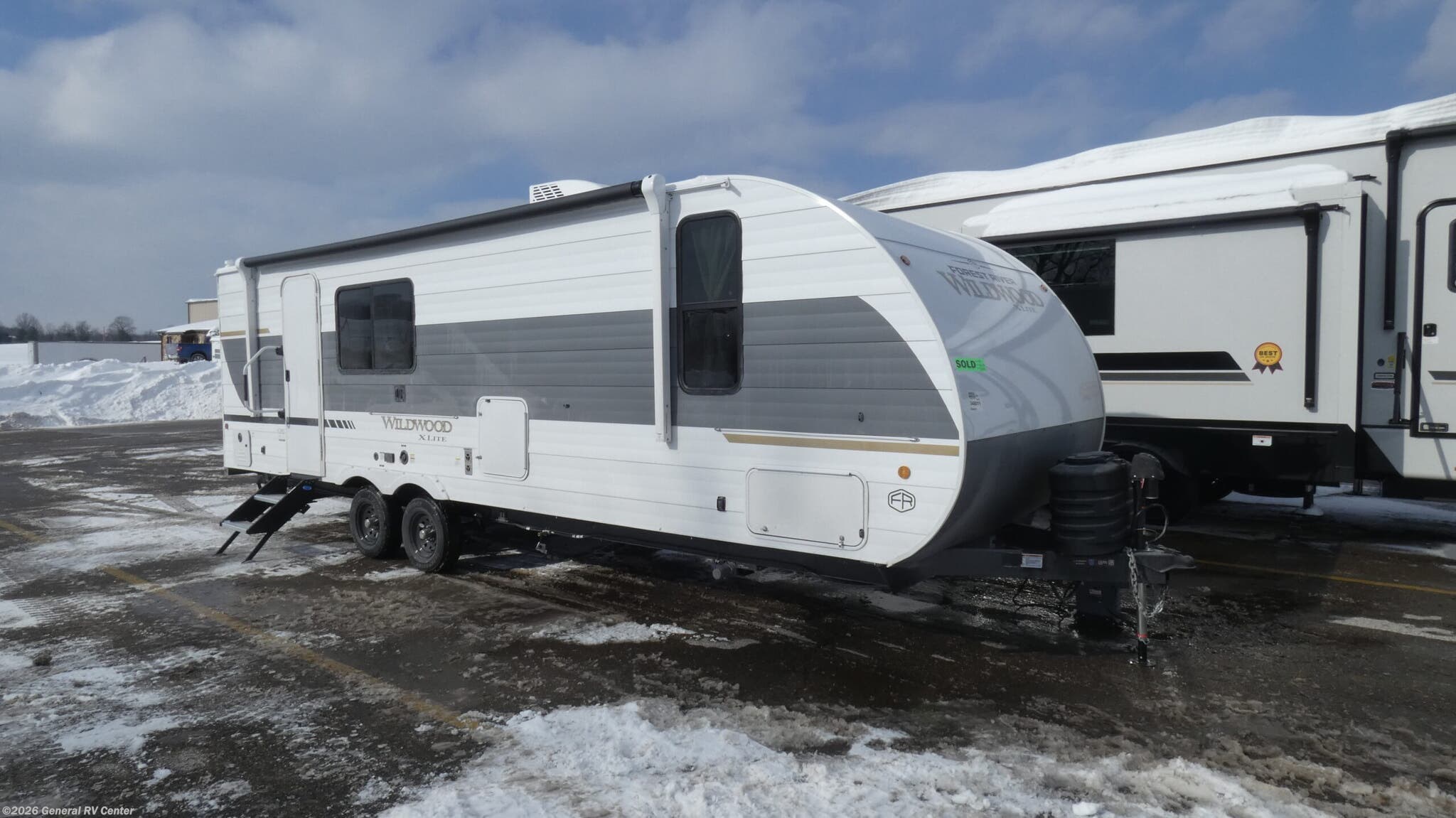 New 2026 Forest River Wildwood 25ICE available in North Canton, Ohio