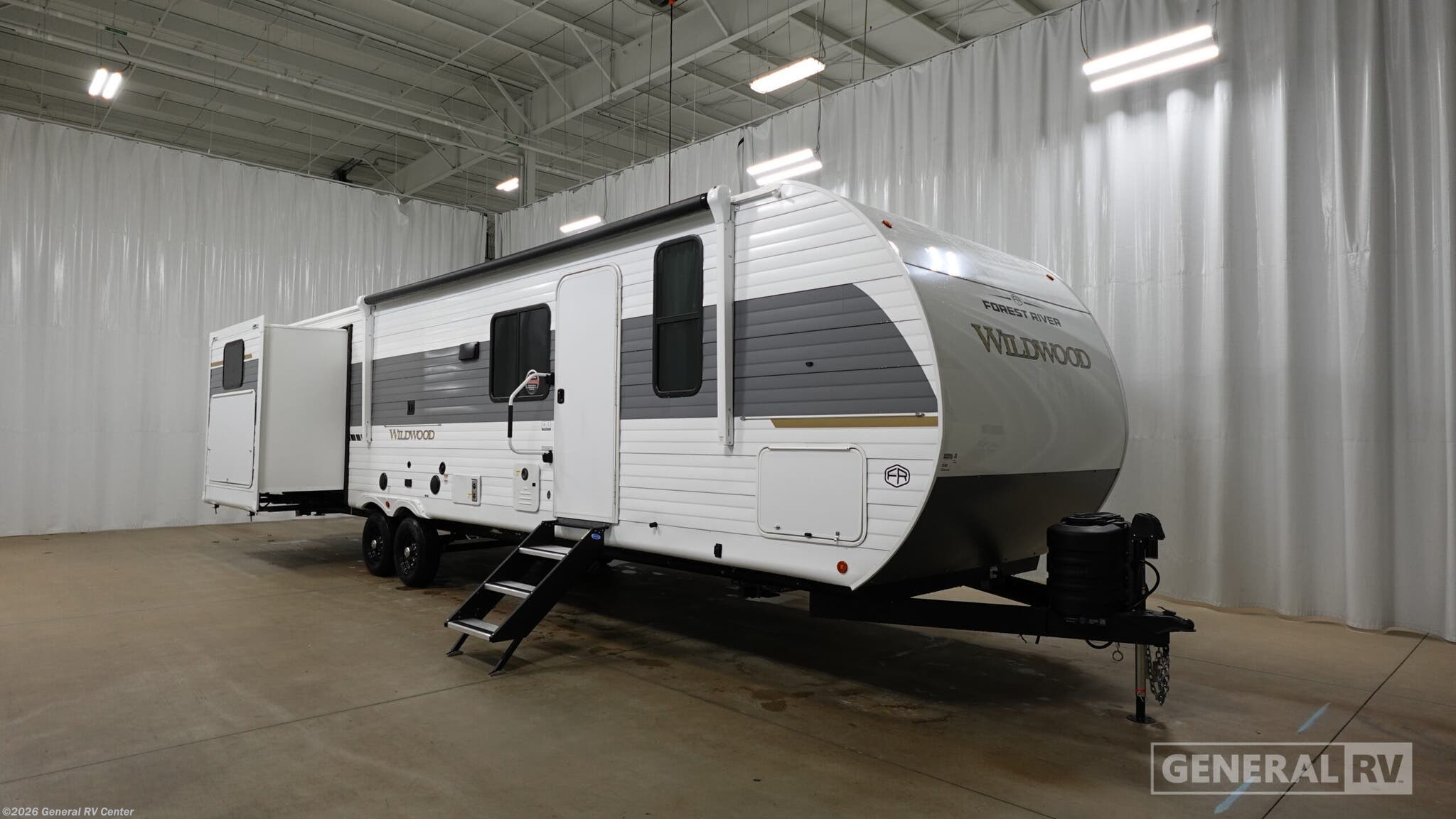 New 2026 Forest River Wildwood 31KQBTS available in North Canton, Ohio